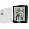 Image de NATIONAL GEOGRAPHIC Thermohygromètre pour 4 points de mesure