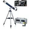 Image de Optik Visomar 60/700 AZ1 Télescope à lentille azimutal achromatique Grossissement 35 à 175 x