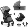 Image de Poussette Ensemble Trio Shop N Care Gris