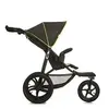 Image de Poussette Jogger Runner Noir/Jaune Fluo
