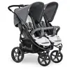 Image de Poussette Jumeaux Roadster Duo SLX - Grey silver