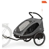 Image de Remorque vélo duo Dryk Gris