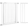 Image de hauck Barrière de Sécurité Enfant sans Perçage avec Extension 21 cm, White en occasion ou reconditionné