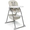 Image de Chaise Haute Pliable beige - Harnais 5 Points