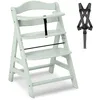 Image de hauck Chaise Haute Bébé Évolutive Alpha+ Bois jusqu'à 90 kg, Mint en occasion ou reconditionné