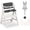 Image de Chaise haute Beta+ blanc complète