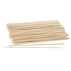Image de Lot de 50 piques en bois pour brochettes de 25 cm Nature
