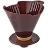 Image de Porte-filtre à café flexible 16x15 cm Marron PP / TPE