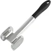 Image de Fackelmann 45826 Attendrisseur de viande, marteau à viande, accessoire de cuisine, ustensiles de cuisine, aplatisseur de viande, aluminium, plastique, 27 cm en occasion ou reconditionné