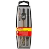 Image de Herlitz Boîte à compas 5 pièces en paquet suspendu, compas et ressort à tirer, noir en occasion ou reconditionné