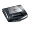 Image de SA 2968 - Grille-sandwich / gaufrier / grill - 1 kWatt - noir/chrome