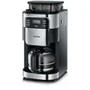 Image de SEVERIN Cafetière avec broyeur intégré 1 000 W, Machine à café programmable avec minuteur, Cafetière filtre avec verseuse en verre d'une contenance de 10 tasses, Noir/Inox, KA 4810 en occasion ou reconditionné