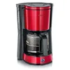 Image de SEVERIN Cafetière Filtre "Type", 1 000W, 1,4L, Juqu'à 10 tasses, Porte-filtre amovible, Système anti-goutte, Noir/Rouge, KA 4817 en occasion ou reconditionné