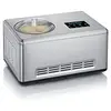 Image de SEVERIN Sorbetière 2-en-1 180 W, Sorbetière électrique et yaourtière avec 2 récipients inclus, Machine à glace avec livre de recettes, inox, EZ 7406, Argent en occasion ou reconditionné