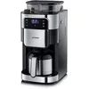 Image de SEVERIN Cafetière avec broyeur intégré 1 000 W, Machine à café programmable avec minuteur, Cafetière filtre avec verseuse isotherme d'une contenance de 8 tasses, Noir/Inox, KA 4814 en occasion ou reconditionné