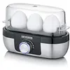 Image de SEVERIN Cuiseur à oeufs 270 W, Appareil de cuisson pour 1 à 3 oeufs, Doseur d'Eau et Perce- ufs Inclus, Cuit-oeufs avec contrôle électronique du temps de cuisson, Inox, EK 3163 en occasion ou reconditionné