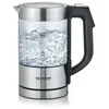Image de SEVERIN Bouilloire en verre 100% sans BPA, 1 100 W, Petite bouilloire réglable par palier de 5°C, Capacité : 0,5 L, Fonction Maintien au chaud, Bouilloire électrique compacte, verre/inox, WK 3458 en occasion ou reconditionné