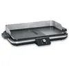 Image de PG 8564 - Plancha/gril -électrique - 1500 cm ² - noir / argent