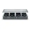 Image de Raclette-Partygrill avec pierre de cuisson naturelle