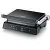 Image de SEVERIN SEVINI COMFORT Multi-gril viande 5 programmes, Gril avec fonction plancha, Gril électrique multifonction pour légumes, steaks et paninis, Plaques avec revêtement céramique, Noir/Inox, KG 2399 en occasion ou reconditionné
