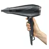 Image de Seche-cheveux ionique - - HT 0167 - Pro - Diffuseur & Concentrateur - 2300 W - 3 niveaux de température - Noir