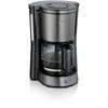 Image de SEVERIN Cafetière Filtre "Type", 1 000W, 1,4L, Jusqu'à 10 tasses, Porte-filtre amovible avec système anti-goutte, KA 9340, Dark Inox en occasion ou reconditionné