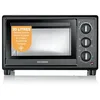 Image de SEVERIN Mini-Four à chaleur tournante 20 L avec pierre à pizza et tournebroche, Four posable 1 600 W design simple et élégant, Mini-four électrique minuteur 120 min, Noir, TO 2079 en occasion ou reconditionné