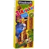 Image de Kräcker Trio-Mix Herbes Paprika/Banane Sésame /Kiwi Citron Perruches P/3 - Vitakraft