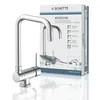Image de SCHÜTTE 24550 Robinet de Cuisine Window - Mitigeur Monocommandé Sous Fenêtre, Rabattable 360° Pivotant, Chromé en occasion ou reconditionné