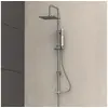 Image de SCHÜTTE Pomme de Douche Dual Carré Tête Pommeau de Douchette Salle de Bain 425812