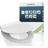 Image de Abattant WC extra fin en duroplast SLIM avec frein de chute Blanc