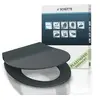 Image de Abattant WC extra fin en duroplast SLIM avec frein de chute Anthracite