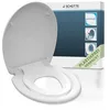 Image de SCHÜTTE - Family White - 82940 - Abattant WC en Duroplast avec système d'abaissement automatique et fonction détachable, compatible avec la majorité des cuvettes WC en occasion ou reconditionné