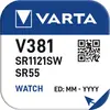Image de Varta Pile Bouton V381 One Size