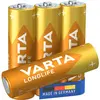 Image de Varta Batterie Longlife Mignon Aa Lr 6 One Size