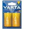 Image de Pile alcaline Varta Longlife D, lot de 2