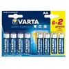Image de High Energy 6+2 - Batterie 8 x type AA - Alcaline