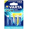 Image de Varta High Energy - Batterie 4 x AAA - Alcaline - 1220 mAh