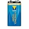 Image de High Energy - Batterie 9V - Alcaline - 550 mAh