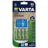 Image de Chargeur de piles rapide Varta + 4 piles AA - R06