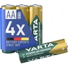 Image de VARTA Piles rechargeables AA, lot de 4, Recharge Accu Power, 2600 mAh Ni-MH, sans effet mémoire, préchargées, prêtes à l'emploi en occasion ou reconditionné