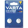 Image de 2 piles boutons au lithium Varta CR2032