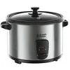 Image de Russell Hobbs Cuiseur de Riz [Grande Capacité] Inox (1,8L, 10 portions, cuillère à riz & Dosette incl., Arrêt & Maintien au Chaud Auto,Idéal aussi pour légumes/poisson etc.,Bol antiadhésif) 19750-56 en occasion ou reconditionné