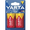 Image de Blister de 2 piles LONGLIFE Max Power LR20 D 1,5V - - 4714110401