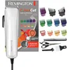 Image de Remington Tondeuse Cheveux [Idéale Famille] ColorCut (Utilisation Facile, Lames acier inoxydable Auto-Affûtées, Secteur, 11 Sabots colorés 1,5-25mm, Peigne, Ciseaux) Tondeuse HC5035 en occasion ou reconditionné