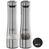 Image de Russell Hobbs Set Moulins à Sel et Poivre électrique [2 Moulins automatiques] Acier brossé Inox (Finesse de broyage réglable, Meules en Céramique, pour épices séchées, Eclairage LED) 23460-56 en occasion ou reconditionné