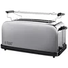 Image de Russell Hobbs Grille Pain [2 Fentes longues 4 Toasts/ 2 Tranches baguette] Adventure Acier Inox (Fentes larges, 6 Niveaux de Brunissage rapide, Surélévation, Décongèle & Réchauffe) 23610-56 en occasion ou reconditionné