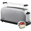 Image de Russell Hobbs Grille Pain [Fente longue 2 Toasts/ 1 Tranche baguette] Adventure Acier Inox (Fente large, 6 Niveaux de Brunissage rapide réglables, Surélévation, Décongèle & Réchauffe) 21396-56 en occasion ou reconditionné