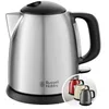 Image de Russell Hobbs Bouilloire Electrique [Compacte & Elegante] Adventure (1L, 2400W, Ebullition rapide,filtre anticalcaire lavable, marques pour 1/2/3 tasses, Bec verseur précis, pour voyage) 24991-70 en occasion ou reconditionné