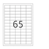 Image de Special - Blanc - 38.1 x 21.2 mm 1625 étiquette(s) (25 feuille(s) x 65 étiquettes mates autocollantes permanentes pour la surgélation